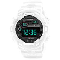 Reloj Militar Para Hombre Con Pantalla Digital Gran Número Resistente Al Choque Y Al Agua Multi-función Deportivo Fitness Reloj Exterior - details 12