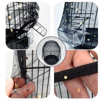 Cubierta De Jaula Para Pájaros 2025 M/L Enredadera De Red Cubierta Para Jaula De Pájaros Protector De Limpieza Y Organización - details 3