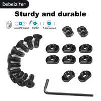 Juego De 10 Piezas De Tornillos Y Tornillos De Reemplazo Para Guardabarros M-LOK Accesorios De Arma Para Caza Aleación De Aluminio - details 5