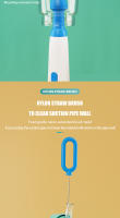 Cepillo De Botella Eléctrico Para Bebé Con Carga Inalámbrica Y Batería De 1500mAh Multifuncional De Silicona Con Extensiones Para Limpieza De Botellas Y Tetinas - details 10