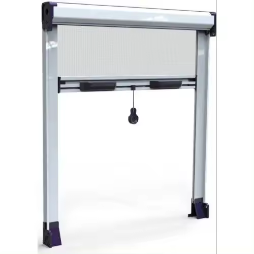 Kit mosquitera HEYAC enrollable vertical 130x150 blanca - 1