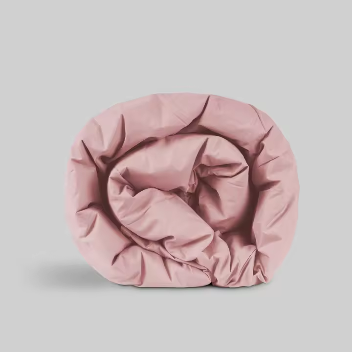 Funda Nordica 180 Hilos Percal Rosa Palo - 1