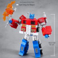 Bloques De Construcción Creativos Optimus Prime Y Camión Robot 372PCS Juguetes De Bloques De Construcción Para Niños Regalo Ideal Para Edad 6-12 Años Material ABS Compatible Con Lego - details 2