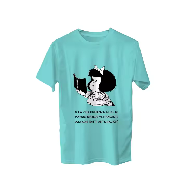 Camiseta Mafalda. Quino. Varios colores. Todas las tallas. - 1