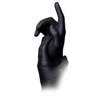 Guantes de nitrilo, negro, sin polvo, Pura comfort Negro - details 2