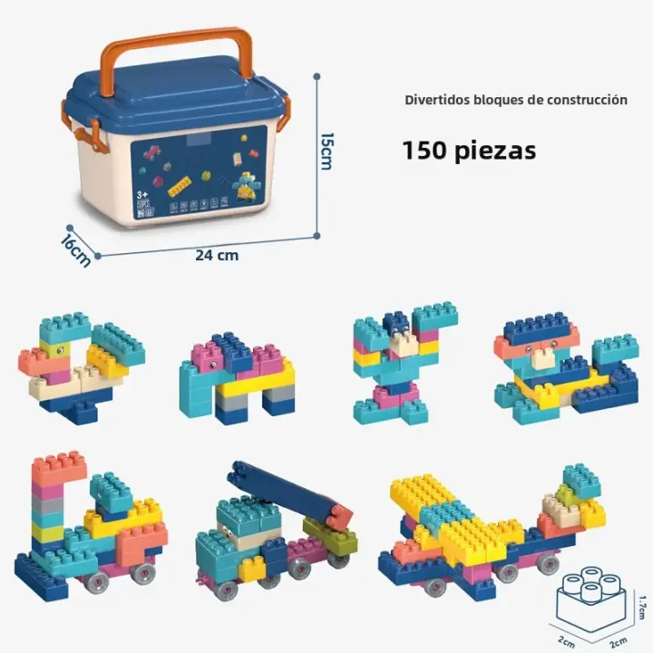 Bloques De Construcción DIY Para Niños Tamaño Grande Juguete Educativo Creativo Y Colorido Regalo Para Bebés Y Niños - 1