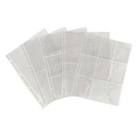 10Pcs Conjunto De Páginas Para Álbum De Fotos A4 Transparentes Protección Para Fotocartes Postales Y Cuadernos De 6x4 10x15 Con Anillo De 4 Agujeros - details 8