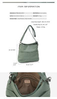 Bolso De Hombro Casual Para Mujer En Cuero Genuino Versátil Con Múltiples Bolsillos Y Correa Ajustable Bolso De Mano Para Comunicación Diaria - details 4