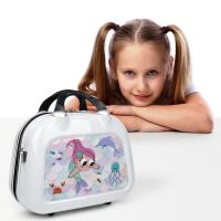NECESER Infantil SIRENITA Skpat RÍGIDO Policarbonato con ASA de Mano + BANDOLERA y adaptable a TROLLEY - 2 años de garantía - details 0