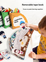Libro De Tela Para Niños Juguete Educativo De Rociado Y Aprendizaje Temprano Imagen De Alineación Arte De Tela Reutilizable - details 9