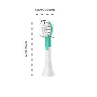 Juego De 4 Cabezales De Repuesto Para Cepillo De Dientes Eléctrico Para Niños Compatibles Con HX6042 HX6032 HX6311 HX6312 Y Otros - details 6