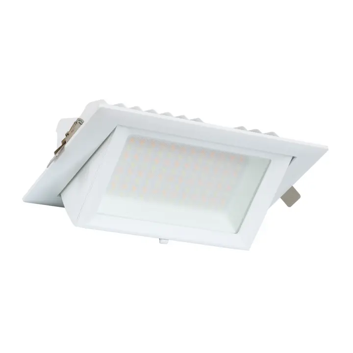 Ledkia Downlight LED 48W Rectangular Direccionable SAMSUNG 130lm/W LIFUD Corte 210x125 mm 3000K Blanco Cálido - 1