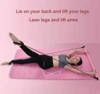 Banda De Resistencia Elástica Multi Funcional Para Pilates Y Yoga Equipo De Fitness Para El Hogar Correa De Estiramiento Elasticidad Aumentada Para Entrenamiento De Cintura Brazos Piernas Y Abdomen - details 0