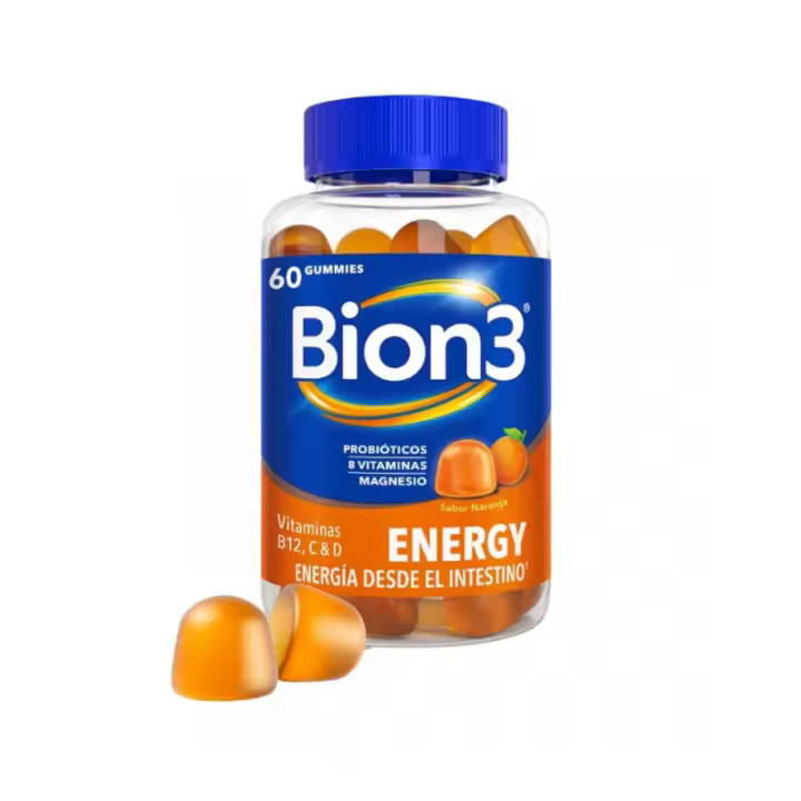 BION3 ENERGY 60 GUMMIES SABOR NARANJA - 1