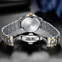 Reloj De Negocios Para Hombre Resistente Al Agua 30M Con Calendario Y Fecha Reloj De Cuarzo De Acero Inoxidable Con Zafiro Regalo - details 5