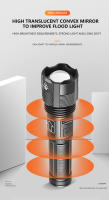 Linterna Recargable USB De Aluminio Portátil Con 4 Núcleos LED XHP70.2 XHP50.2 Lámpara Zoomable Para Caza Y Camping 18650 AAA - details 2