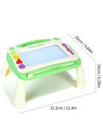 Tablero De Dibujo Magnético Para Niños Tablero De Escritura Para El Hogar Juguete Educativo Temprano Rompecabezas Tablero De Dibujo Material ABS Unisex 3-6 Años - details 10