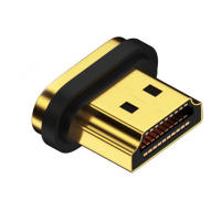 Adaptador De Conector Magnético Compatible Con HDMI Hombre a Mujer 8K HDMI-Compatible 2.1 8K/60Hz 4K/120Hz Para Xiaomi TV Box PS5 - details 3