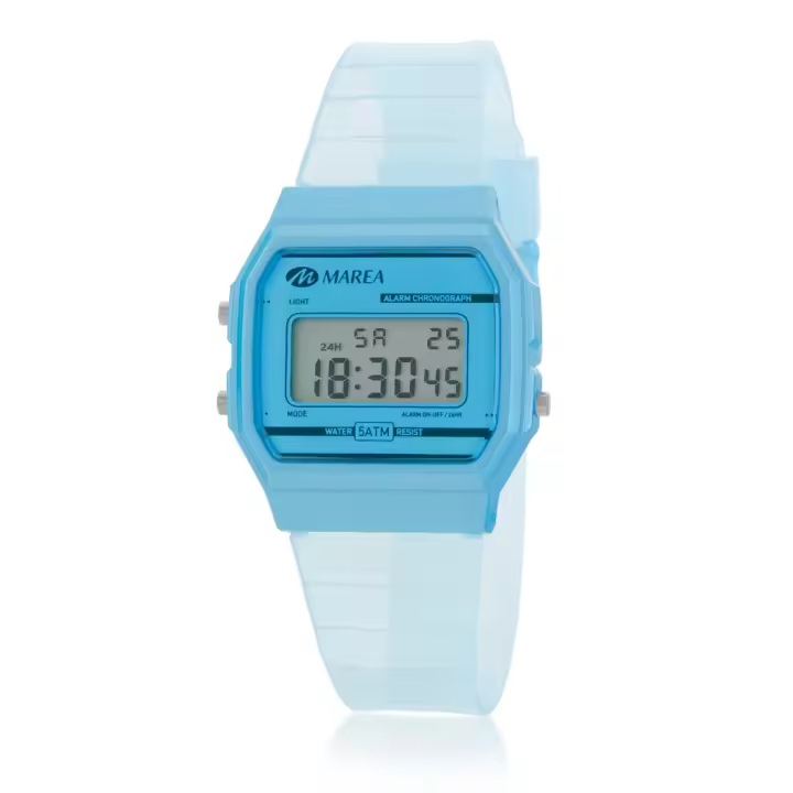 Reloj Marea Hombre Sport Azul Sumergible B35350/6 - 1