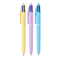 Bolígrafo BIC 4 Colores Tonos Pastel - details 0