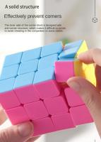 Cubo Mágico Smooth Y Rápido Cubo Profesional Juguete Antiestrés Puzzle Rotativo Para Niños Material Plástico Origien China - details 6