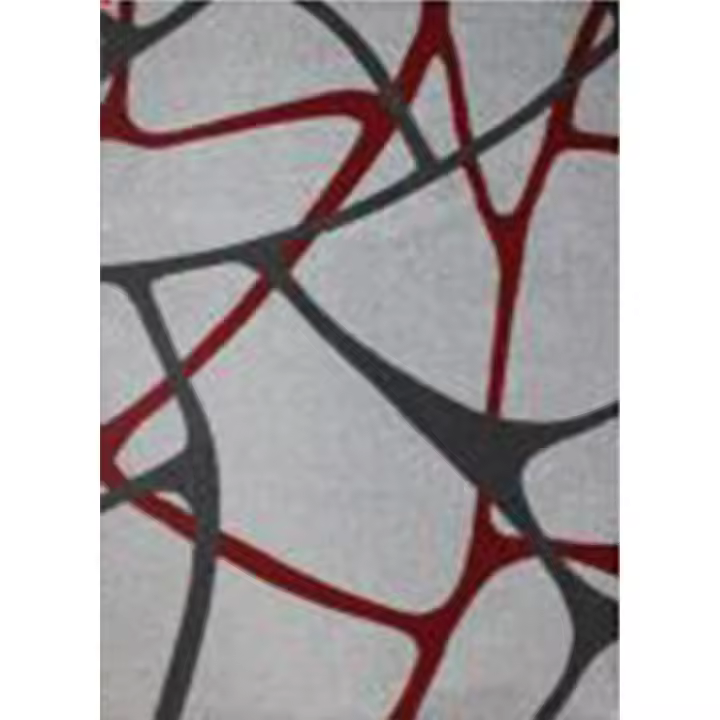 Alfombra de Hogar 100% Polipropileno 135 x 190 cm modelo SOFIA (Gris Claro) - CREVICOSTA QUALITY MARK MARCAS DE CALIDAD - 1