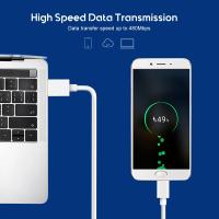 Cable USB Tipo C 5A 1M Carga Rápida Para Teléfono Móvil Cable De Datos Super Carga Cordón De Carga Compatible Con TPE/TPU - details 3