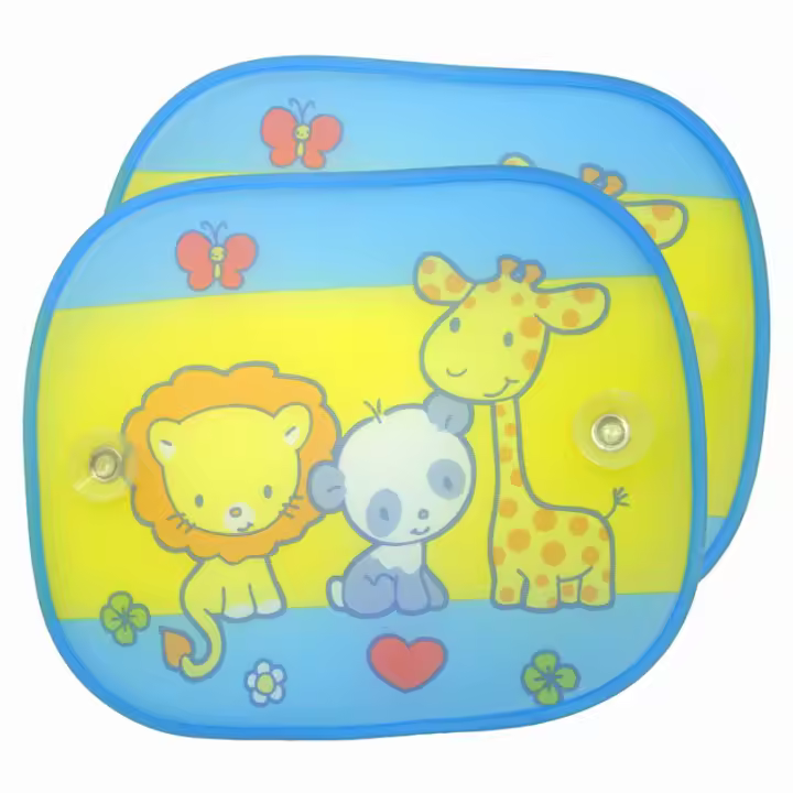 Cortinillas para coche animales selva de Clippasafe - 1