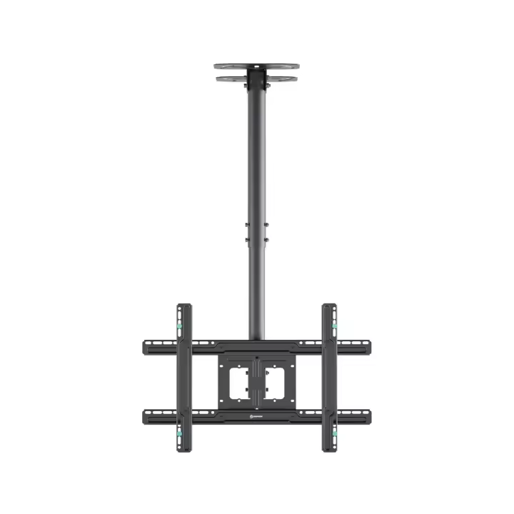 Soporte de Techo Universal para TV de 32'' a 75'' con Ajuste de Altura e Inclinación - 1