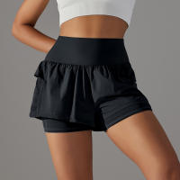 Shorts Deportivos De Mujer Para Gimnasio Y Tenis Con Bolsillos Pantalones Elásticos De Yoga Y Golf Entrenamiento Correr - details 16