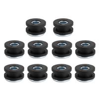 Kit De Goma Para Motocicleta 10pcs Anillas De Goma Para Fairings Y Cowling Accesorios De Alivio De Presión Y Amortiguación Conjunto De Tornillos - details 6