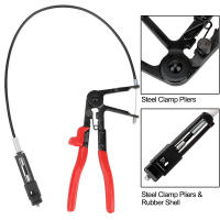 Alicate De Compresor Flexible Para Reparaciones De Coche Herramienta De Retiro De Tornillos De Tubo Largo De Acero Carbono - details 3