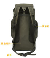 Mochila de Tela Oxford de 65L para Exterior, mochila táctica de camuflaje para senderismo, mochila de montañismo, mochila de viaje para parampar para helbres - details 3
