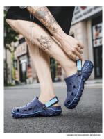 Zapatillas De Hombre EVA 2023 Ligeras Y Económicas Sandalias De Playa Para Trabajo Con Diseño De Clog Mules Adecuadas Para Exterior Talla Verdadera - details 3