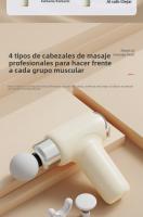 Pistola de Masaje Profesional 6 Velocidades,4 Cabezales Intercambiables,Tecnología Silenciosa,Portátil para Músculos y Articulaciones - details 6