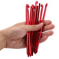 10pcs Palos De Tenda De Aluminio De 16cm Resistentes Al Desgaste Y Anti-rusticidad Para Canopias Y Toldos Accesorios De Tenda - details 4