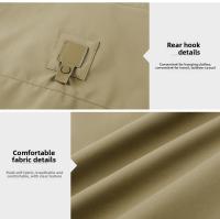 Chaleco Casual Para Hombre Con Cuello Erguido Y Multi-Moneda Cargo Hombro Adecuado Para Pesca Al Aire Libre Y Exterior Talla Grande - details 20