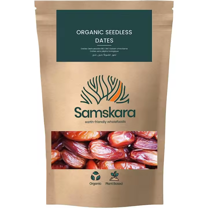 Samskara Datiles Deshuesados Ecológica BIO Organic Seedless Dates origen Tune - 1