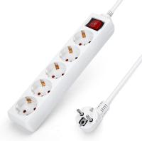 Extrastar Regleta Enchufes Startelectric, 16A/250V/3G/3680W, Disponible en Varias Especificaciones de Gato, Color Negro y Blanco - details 0