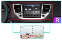 Junsun Android 13 Radio para Hyundai IX35 Tucson 3 2015 2016 2017 2018 de Coche con Chip Qualcomm de 8 Núcle de Coche con Chip Qualcomm de 8 Núcleos CarPlay Inalámbrico Autorradio Estéreo Pantalla HD Multimedia - details 1