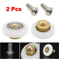 2PCS Rodillos De Puerta De Ducha Single Wheel Reemplazo De Herramientas Rueda Rodante De 19/23/25/27mm Para Puertas Deslizantes - details 1