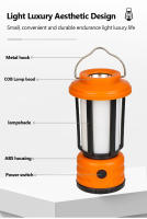 Linterna Portátil Recargable Para Camping Impermeable Multifuncional Para Acampar En Tienda De Campaña Lámpara De Emergencia Para Senderismo - details 4