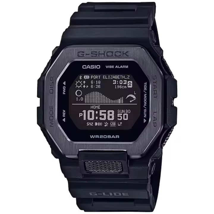 Reloj de pulsera CASIO G-Shock - GBX-100NS-1ER correa color: Negro Dial LCD Negro Hombre - 1