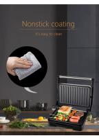 Sandwichera, Gran Sandwichera Eléctrica 3-en-1 Panini Grill, se abre 180 Grados para asar en interiores, ideal para asar filetes, hamburguesas, sdwániches, sartenes antiadheres - details 3
