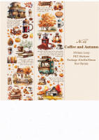 Cinta Adhesiva Creativa Yoofun 5x200cm Para Scrapbooking Y Diarismo Floral Con Diseño De Pétalos Y Hojas Para Manualidades Y Decoración - details 13