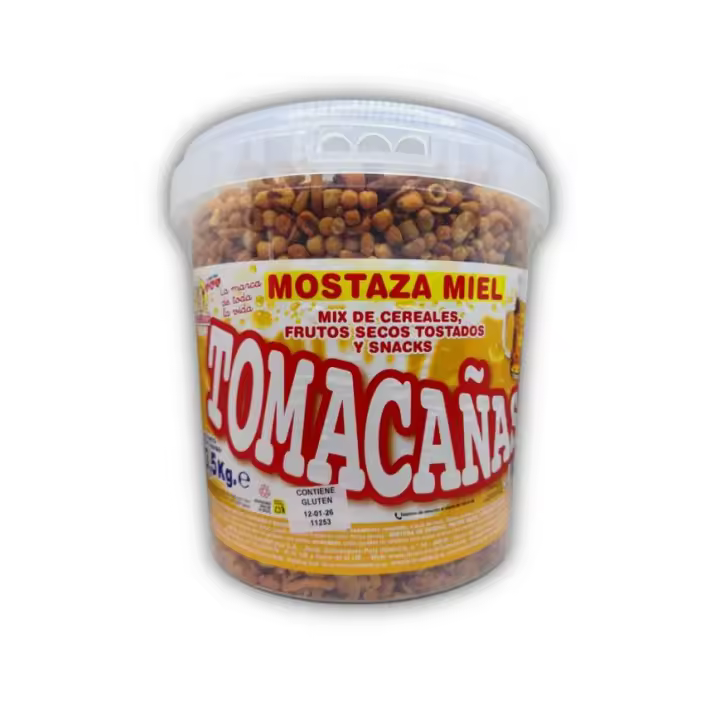 Churruca TomaCañas miel y mostaza mix de frutos secos bote 3.5 kilos - 1