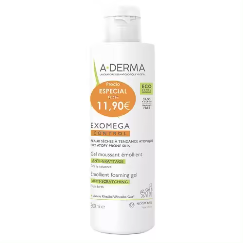 A-Derma Exomega Control Gel Espumoso 500 Ml - 1