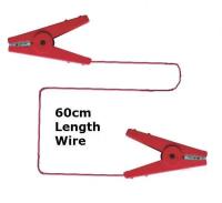 Conector De Clip Crocodilillo Rojo Para Valla Eléctrica De Jardín Adecuado Para Conexión De Cordones De Valla Privada Al Aire Libre En Jardines Y Atrás De Casas - details 2