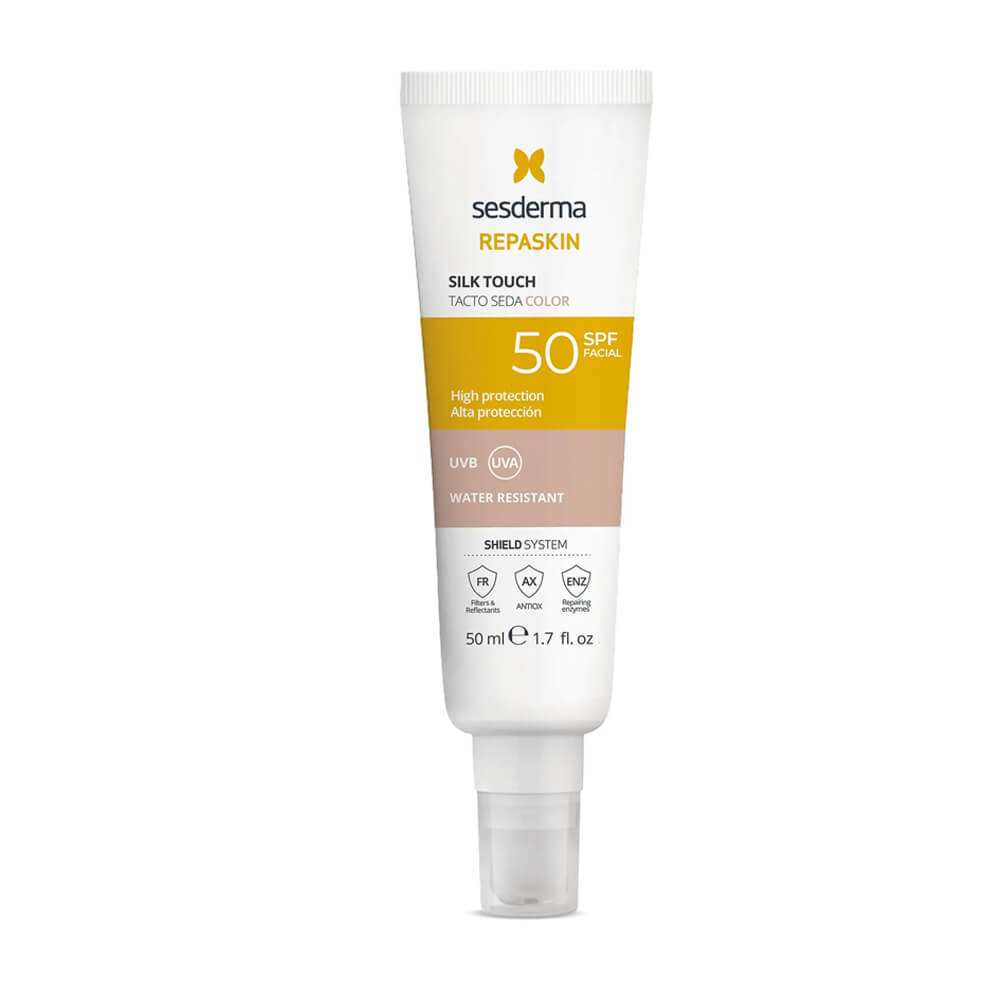 Sesderma Repaskin Spf50 Tacto Seda Color 50 ml