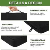 Cojín grueso antisuciedad para exteriores, para acampar, cómodo cojín para conciertos, a prueba de humedad, impermeable - details 1